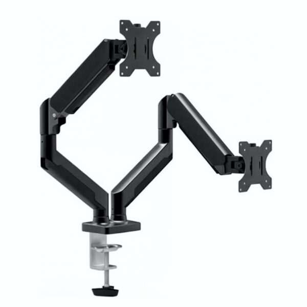 Soporte Doble Para Monitor o Pantalla Ajustable 13 a 30 Pulgadas Máxima Ergonomía y Productividad