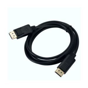 1 Cable DisplayPort Macho-Macho 1.8m 4K Conexión Segura y Máxima Definición