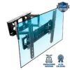 Soporte TV 23-65 Pulgadas Brazo Doble Acero Reforzado Instalación Segura y Ángulo Perfecto