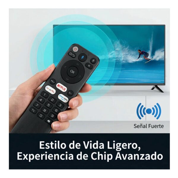 Control Remoto para Smart TV Android Google con Voz Manejo Inteligente y Comodidad Total