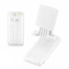 Power Bank 2 en 1 con Base Soporte + 4 Cables Integrados 10000 mAh Energía Portátil y Organización Total