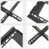 Soporte de Pared Brazo Articulado 40 a 80 Pulgadas Seguridad y Flexibilidad en tu Pantalla