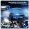 Dash Cam Camara 4K 3 Canales GPS + WiFi 5GHz Evidencia Total y Seguridad en Carretera