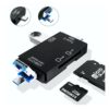 5 Lector de Tarjetas 6 en 1 USB 3.0 + OTG Transferencia Rápida y Compatibilidad Universal