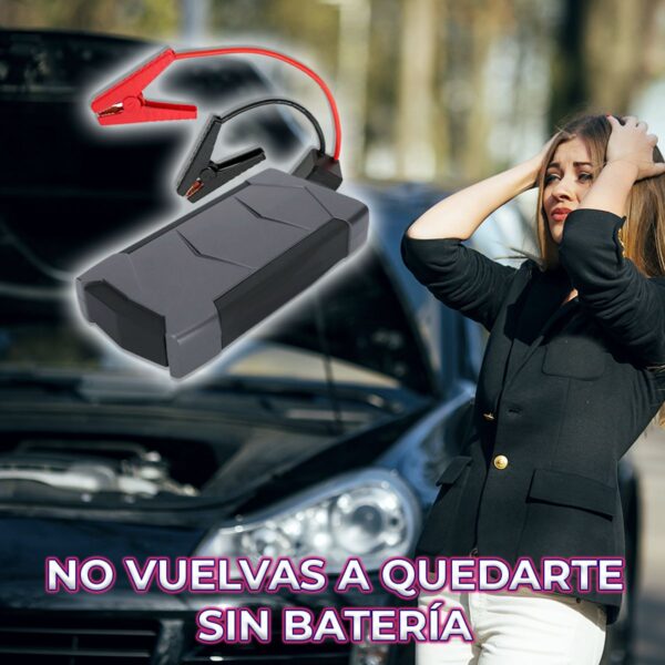 Cargador Portátil para Auto Capacidad de Arranque 1500A Respaldo de 6000 mAh Gran Energía en Emergencias