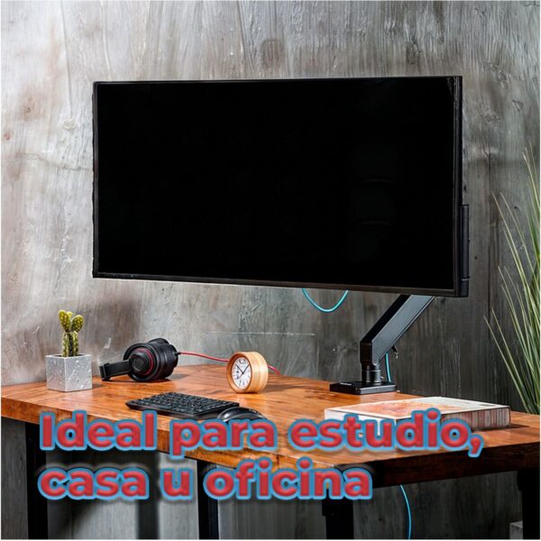 Soporte de Pantalla Brazo Móvil 13-30 Pulgadas Ajustable Ergonomía y Comodidad en tu Escritorio