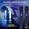 Micrófono Inalámbrico 2 en 1 Profesional Karaoke Canta sin Límites