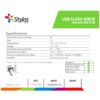 Memoria USB Stylos 16GB 2.0 Almacenamiento Portátil y Transferencia Confiable