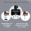 Soporte Doble Para Monitor o Pantalla Ajustable 13 a 30 Pulgadas Máxima Ergonomía y Productividad