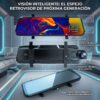 Dashcam Cámara Retrovisor 4K Mas Camara de Reversa Evidencia Clara y Conducción Segura