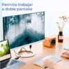 Cable DisplayPort a HDMI 4K 1.8m Conectores Dorados Conexión Estable y Ultra Definición
