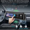 Dashcam Cámara Retrovisor 4K Mas Camara de Reversa Evidencia Clara y Conducción Segura