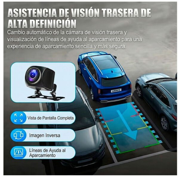 Dash Cam Camara 4K 3 Canales GPS + WiFi 5GHz Evidencia Total y Seguridad en Carretera