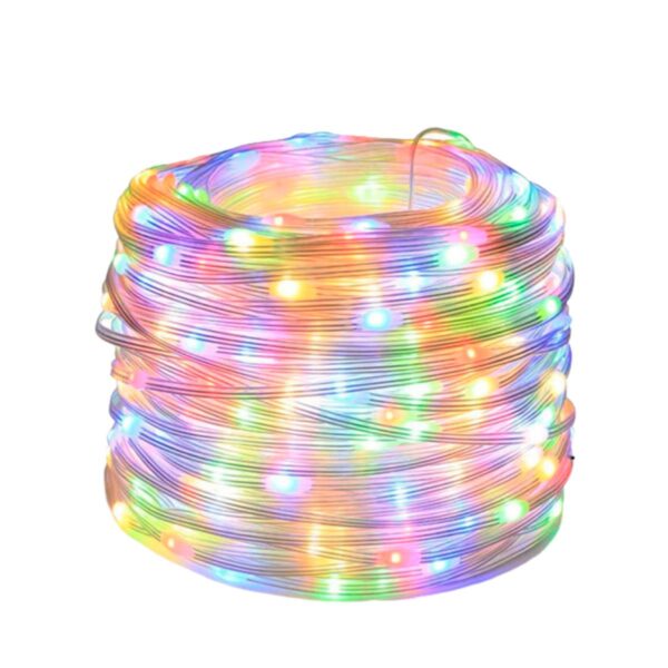 Tira Cadena de Luces LED RGB 10m con Control y App Bluetooth Alimentacion USB