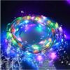 Tira Cadena de Luces LED RGB 10m con Control y App Bluetooth Alimentacion USB