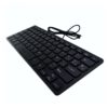 Mini Teclado USB 78 Teclas Español Compacto y Confiable para Tu Escritorio