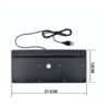 Mini Teclado USB 78 Teclas Español Compacto y Confiable para Tu Escritorio