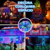 Tira Cadena de Luces LED RGB 10m con Control y App Bluetooth Alimentacion USB