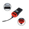 Paquete de 3 adaptadores Micro SD a USB 2.0. Compactos, prácticos y universales para transferencia de datos.