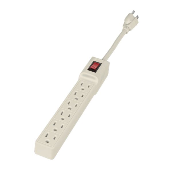 Multicontacto Volteck 6 Entradas  Seguridad y Energía Confiable en tu Hogar