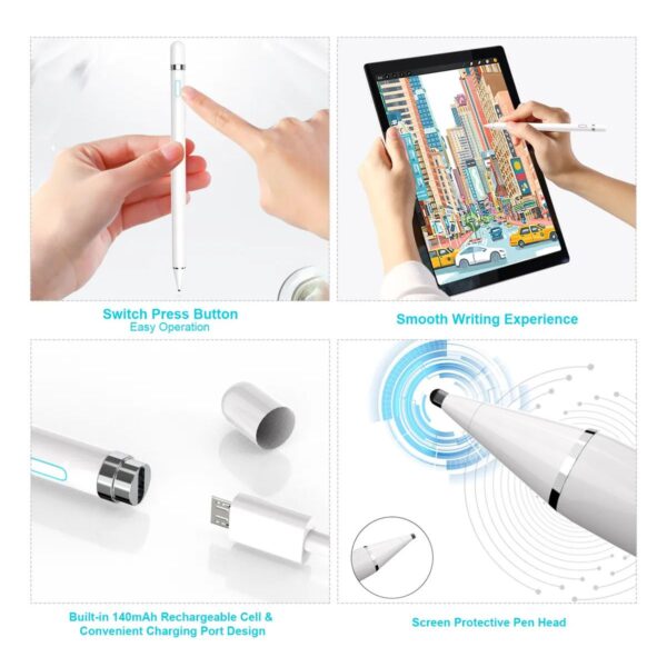 Lápiz Óptico Universal Precisión y Comodidad para Pantallas Táctiles