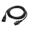 Cable de Extensión Trifásico Macho-Hembra 3 Metros  Conexión Segura y Estable para CPU