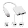 Cable Adaptador 2 en 1 Tipo C a Jack 3.5mm  Carga y Audio Simultáneos