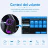 Autoestéreo Inalámbrico 7” Doble Din CarPlay y Android Auto Pantalla Touch Mandos al Volante