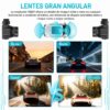 Dash Cam 4 Cámaras 1080P Full HD  Evidencia Total con WiFi y Modo Estacionamiento