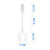 Cable Adaptador 2 en 1 Tipo C a Jack 3.5mm  Carga y Audio Simultáneos