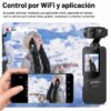 Cámara de Acción 4K WiFi  Lente con Giro Ajustable para Aventuras Extremas