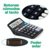 Calculadora de Escritorio de 12 Dígitos con Doble Alimentación Solar y Batería para Oficina y Negocio