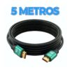 Cable HDMI 2.1 Ultra High Speed de 5 Metros con Soporte 8K y 4K a 120Hz para Gaming y Cine en Casa
