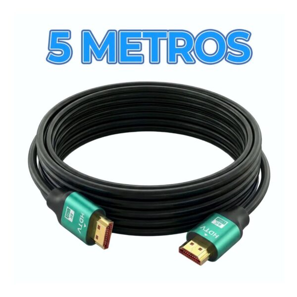 Cable HDMI 2.1 Ultra High Speed de 5 Metros con Soporte 8K y 4K a 120Hz para Gaming y Cine en Casa