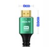 Cable HDMI 2.1 Ultra High Speed de 5 Metros con Soporte 8K y 4K a 120Hz para Gaming y Cine en Casa
