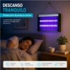Lámpara Mata Mosquitos Eléctrica de Doble Tubo UV de Alta Eficiencia para Interiores